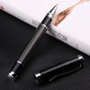 Heavy Luxury Logo Customized Business Gift Metal Roller Ball Pen Carbon Fiber Pen