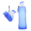 BPA Free Foldable Outdoor Portable Silicone Drink Bottle