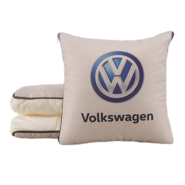 Car Sales Logo Embroidery Marketing Gift Cushion Quilt