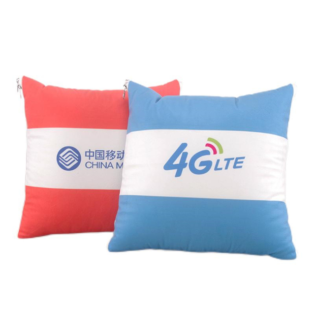 Telecom Bank Mobile Gas Station Marketing Events Gift Car Cushion Quilt with logo