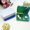 Custom Promotional Medical Store Pharmacy Gifts Sliding Cap Tablet Case Plastic Pill Box With Cutter