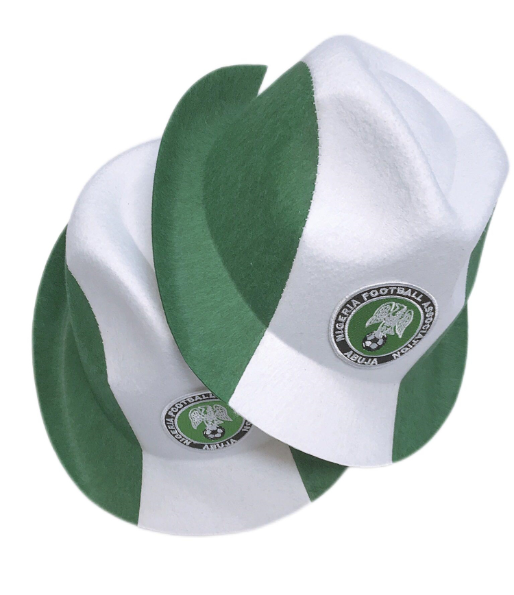 Cheap wholesale FIFA World Cup Football Game Felt fans Hat soccer crazy hat for football fans 