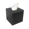 Custom Logo househould gift Leather Napkins Tissue Box