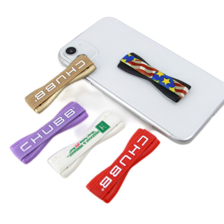 Mobile phone Flexible sticky strap with 3M and Soft Elastic Belt Sticking on the Back of cell Phone