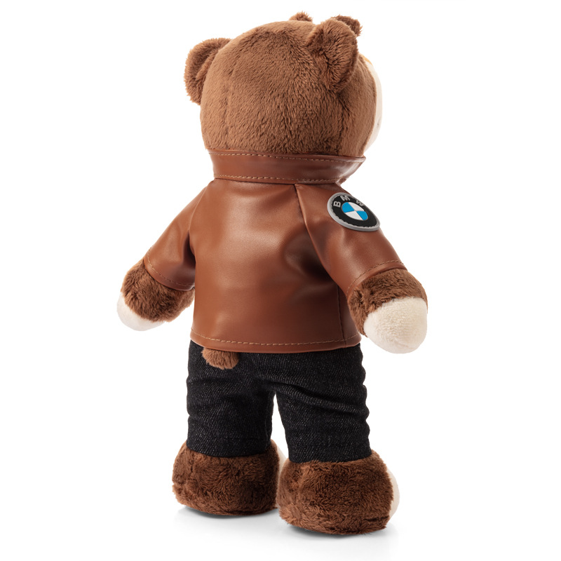 BMW Car Sales Gifts Custom Logo Plush Toy Pilot Bear