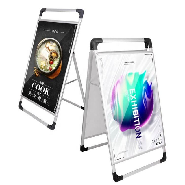 A Board Pavement Sign Poster Display Stand Advertising Board