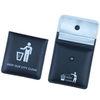 Cheap Pocket Ashtray Bag Plastic Portable Ashtray Ash Bag Fireproof Pvc Odor Custom Logo Smoking Ash Pouch