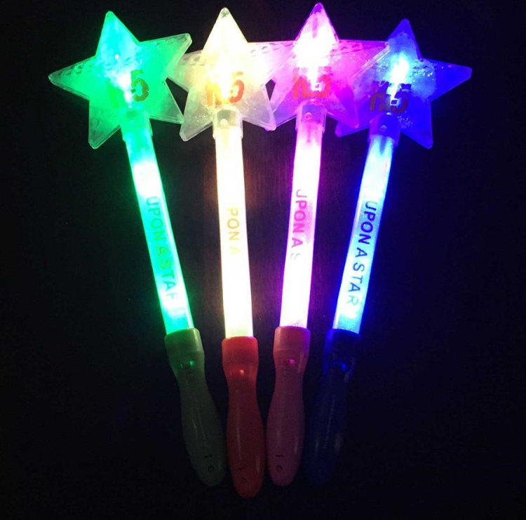 Custom Acrylic Light Stick Concert Led Glowsticks With Remote Control