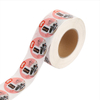 Custom Printed Logo Labels For Packaging Vinyl Waterproof Sticker Printing Roll Label Round Stickers