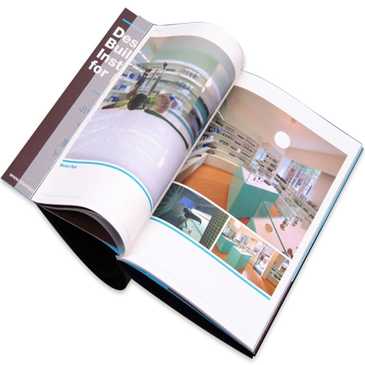 Custom User Guides Booklets Products Catalog Full Color Pamphlet Instruction Book Printing Folded Flyer Leaflet User Manual
