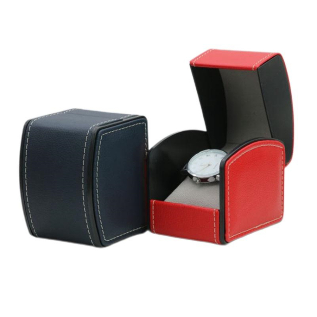 Luxury PU Leather Jewelry Watch Gift Packing Box