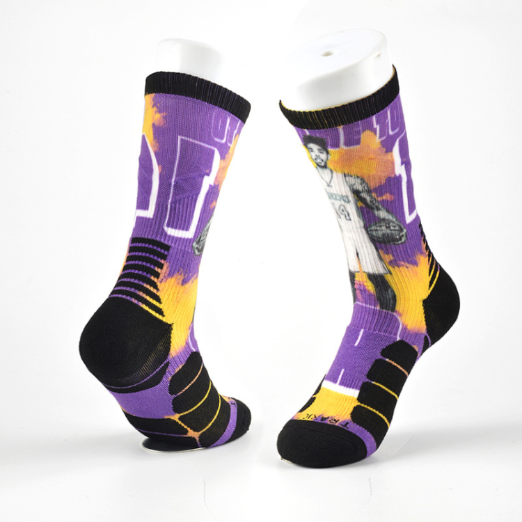 Basketball team Gift Logo socks custom logo Football Soccer Grip Socks With Logo 