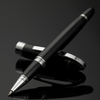 High Quality Luxury Black Executive Business Metal Pen Laser Ball Pen with Custom Logo