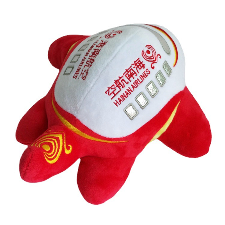 Hainan Airlines Promotional Gift Plush Plane Toy 