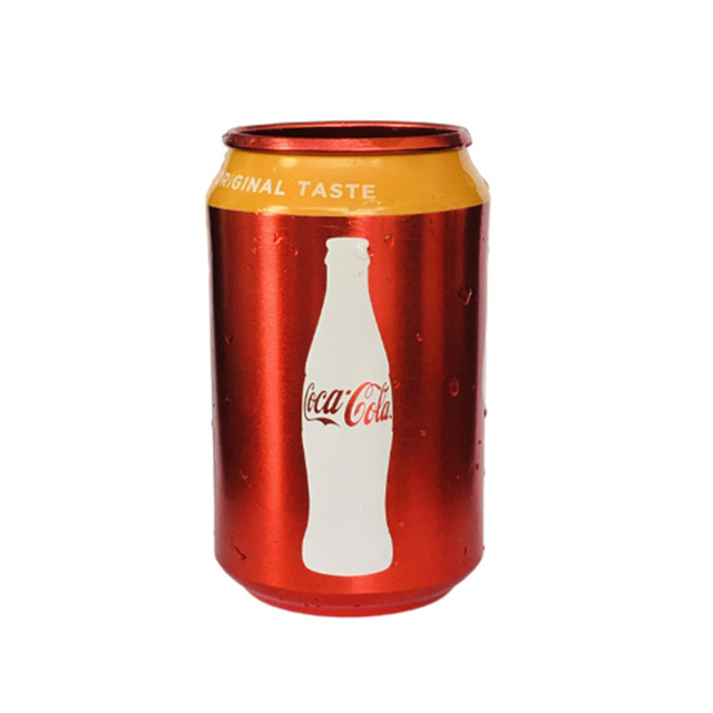 Cola Can shape Beverage Promotional Gift Aluminum Can Cover Beer Drink Cup