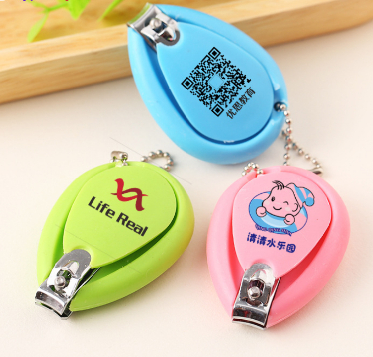 Candy colors Baby nail tools Nail clipper Kids carbon steel single scissors Newborn baby special anti pinch nail clipper