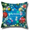 Digital Printed Christmas Pillow Cushion Cover with LED Lights