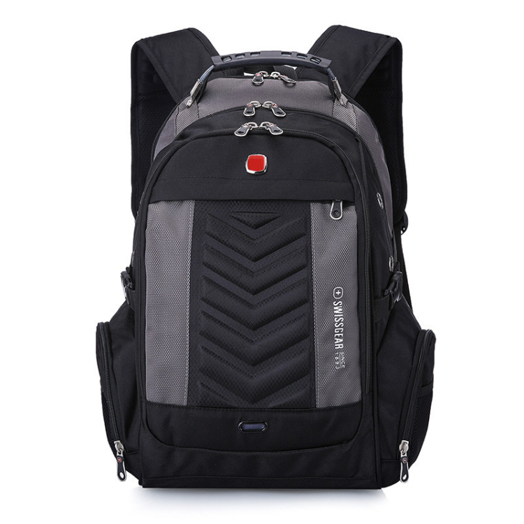 Custom Logo Gift Oxford Waterproof Classical Business Laptop Backpack with Power Bank Charging