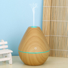 200ml USB air Humidifier Electric Aroma Essential Oil Diffuser Ultrasonic Wood Grain 7 Colors Lights