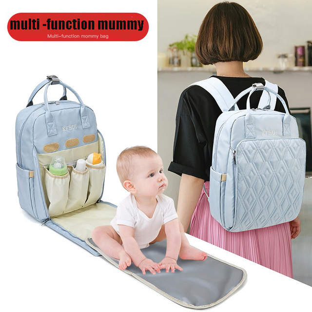 Diaper Backpack Sac de Maman Dry Wet Separation Layer Mummia Bag Multi Function Diaper Dag