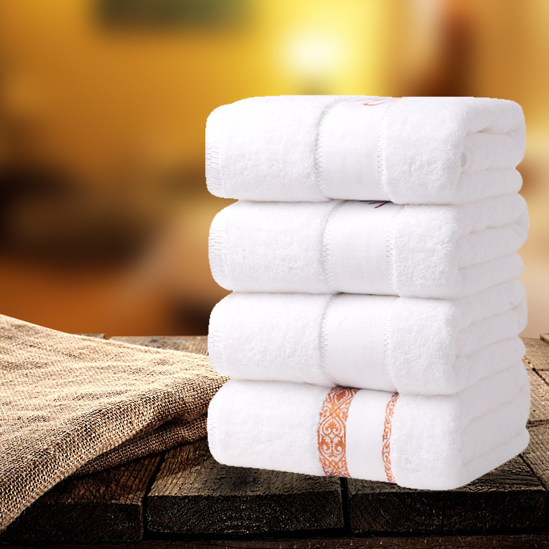 Sheraton Hotel Logo Embroidery Velour Towel