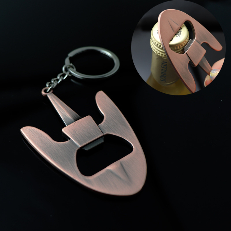 Creative anchor shape bottle opener keychain beer bottle opener key ring party souvenir return gift