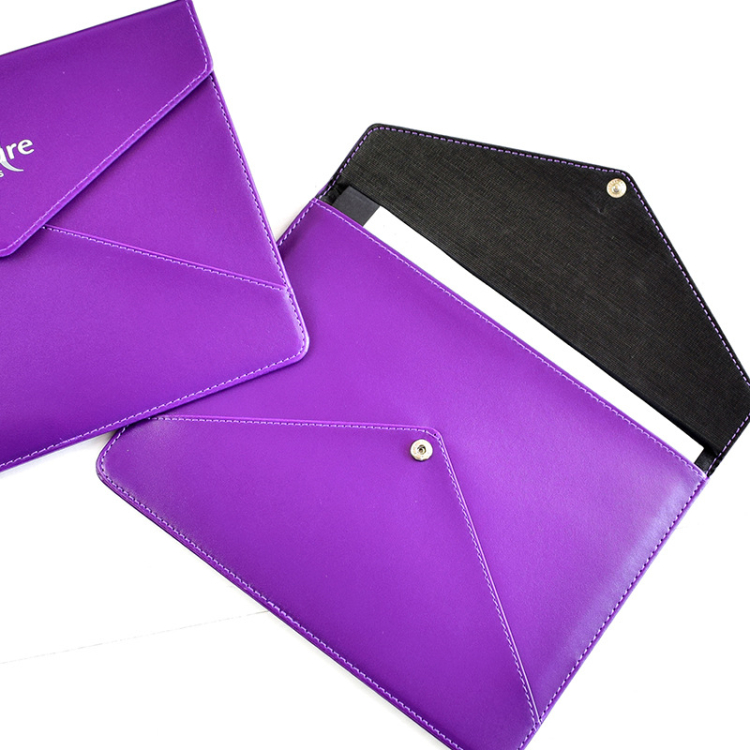 Insurance Gift Bill Note Document Leather Envelope Bag