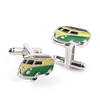 Fashion Creative Custom Shape Shirt cute soft enamel Metal Cufflinks