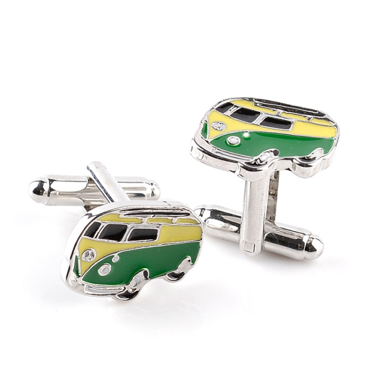 Fashion Creative Custom Shape Shirt cute soft enamel Metal Cufflinks