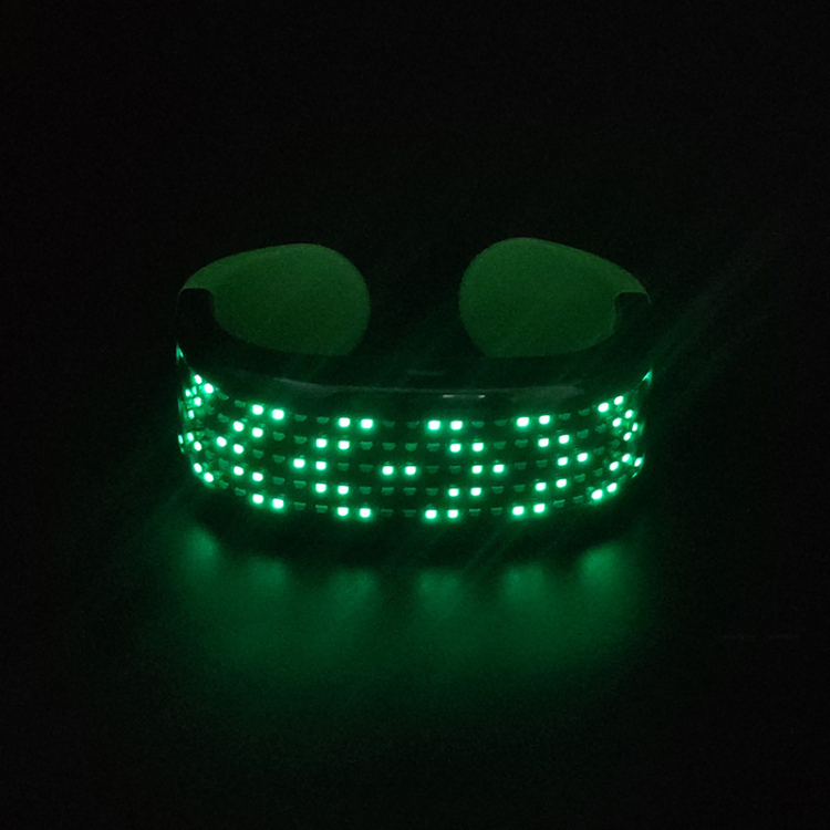 Programmable Words Night Running Party Gift LED Display Bracelet