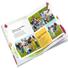 Custom Printing perfect bound bind offset paper full color Magazine Pamphlet Printing Flyer Leaflet User Manual
