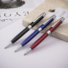 Heavy Luxury Unique Metal Gifts Multiple Color Customized Logo Metal Pen Wedding Gift Pen Bank Hotel Pen