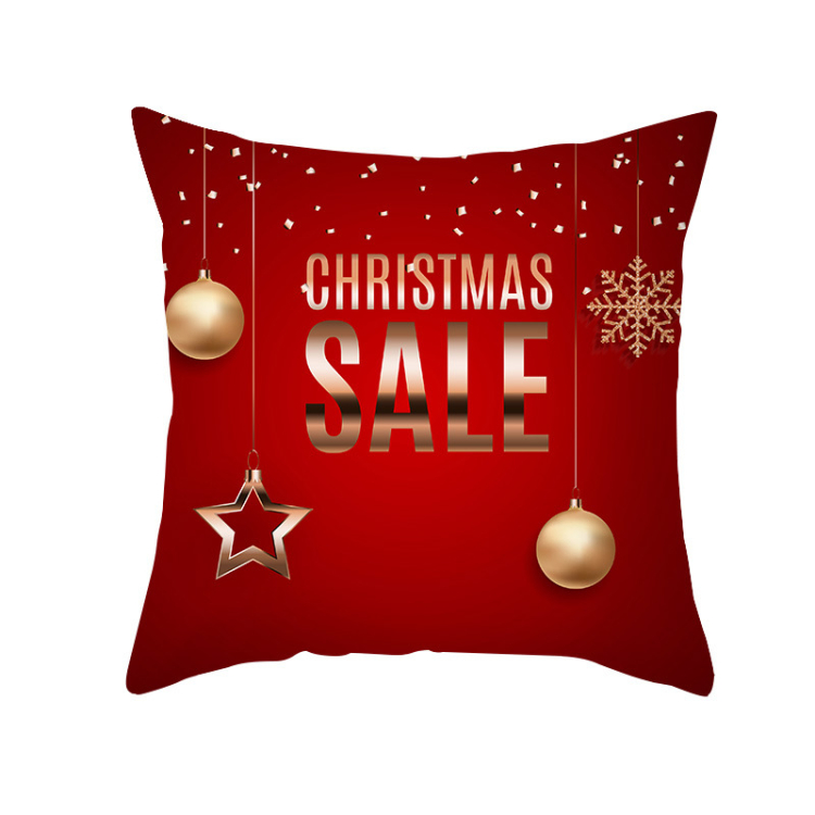 Christmas Promotional Gift Home Decoration Pillow Cover Pillowcases
