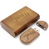 Eco custom wooden swivel usb 2.0 3.0 flash drive memorias usb stick mini rotating pendrive 32gb 64gb 128gb