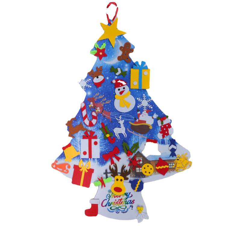 Christmas Party Decorations DIY Felt Tree