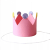Children Birthday Party Felt Decoration Crwon Hat