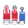 Trolley bags customized colour trolley bags lightweight Supermarket Promotion Events portable shopping trolleys 600D Polyester Cart Bag