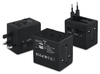 High End 2USB EU US Worldwide Global Trave Adapter