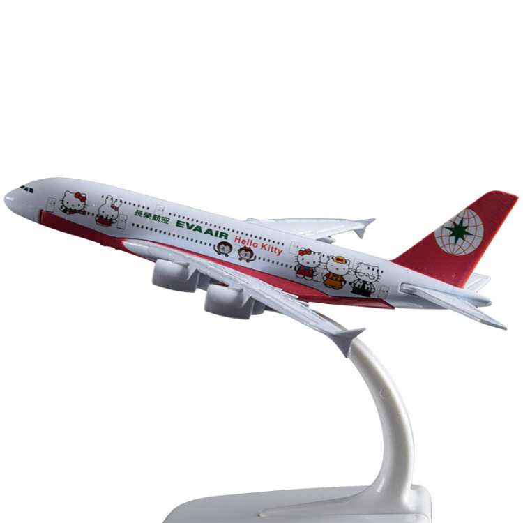 Eva Air Advertising Gift plane Model Resin Plane Model Alloy Aircraft Model