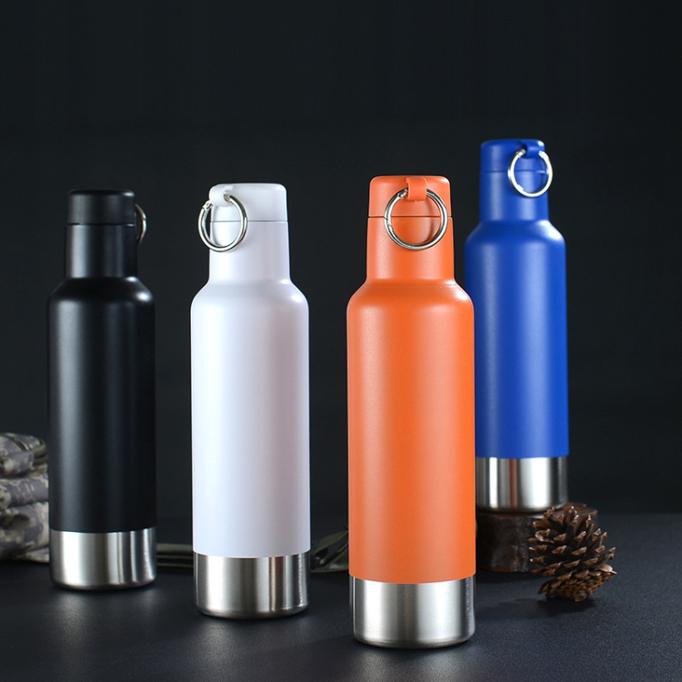New Portable Handle Eco Friendly Double Wall Insulating Vacuum Insulated Stainless Steel Sports Water Bottle Thermo Mug