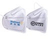 Bank Promotional Gift KN95 Face Mask with Custom Printing