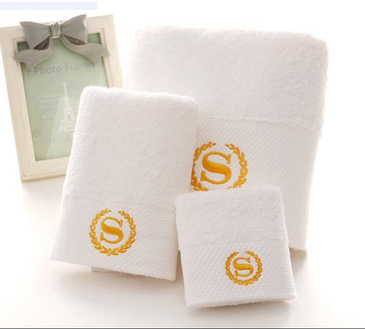 Sheraton Hotel Logo Embroidery Velour Towel