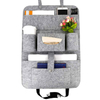 High quality felt car seat storage bag car seat back organizer felt seat pocket protector storage bag
