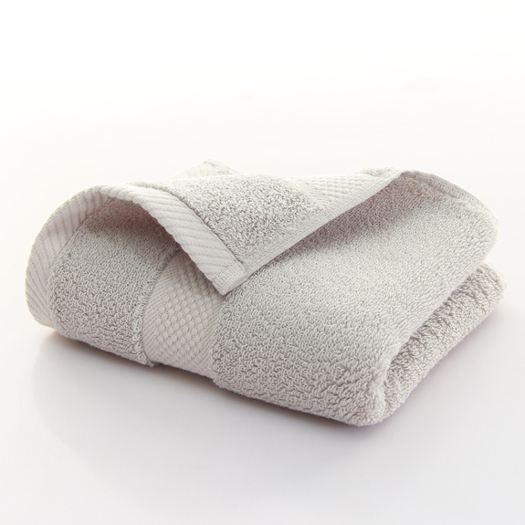 Custom Design Logo Thicken 100% Cotton Soft Satin Bath Face Towels