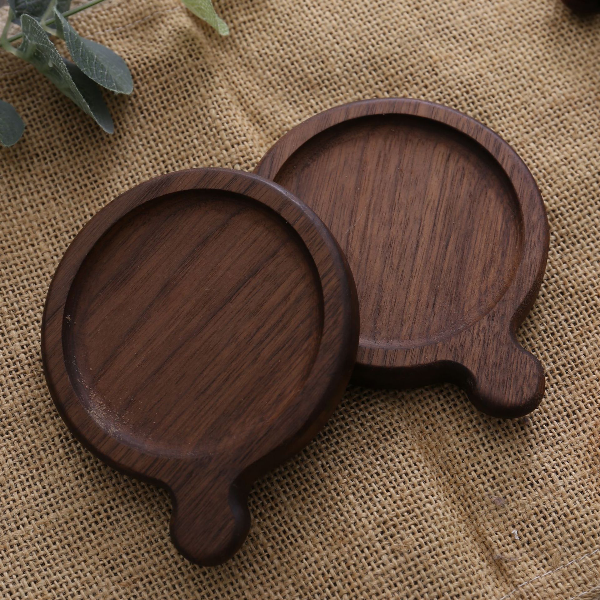 Home Tea Coaster Creative Environmental Protection Original Ecological Bamboo Coaster Set High Quality Bamboo Wood Coasters