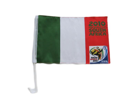 FIFA World Cup Football Game Bravo Celebrating Car Window Flag