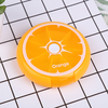 Wholesale Cute Fruit 7 Compartment Pill Case Round Rotate Child Proof Pill Box 