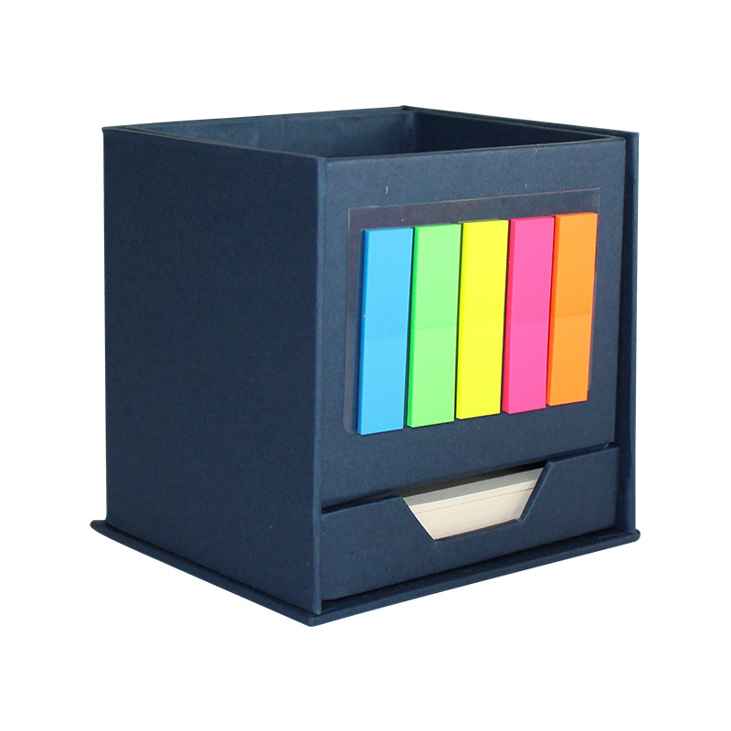 Creative Gift Sticky Note and Pen Holder Box Stationery Gift