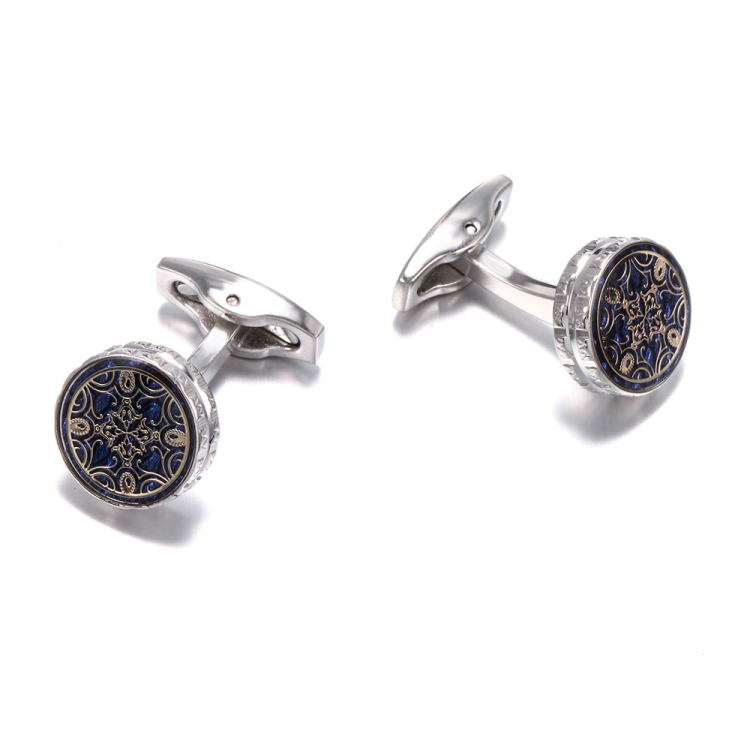 Design Custom Cufflinks Own Design Logo Metal Cufflinks Gold Plated Cuff Diy Jewelry Making Luxury Cufflinks for Men