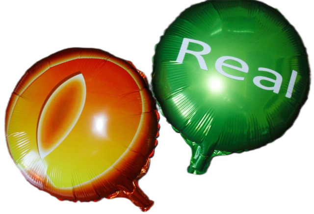 Children Customized Logo Promotional Gift Aluminum Foil Balloons